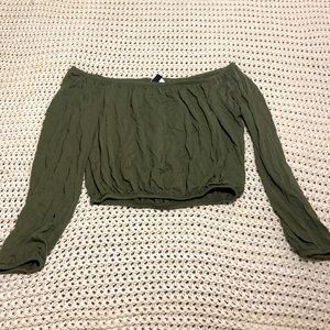 (4 for $20) H&M Off the Shoulder Top